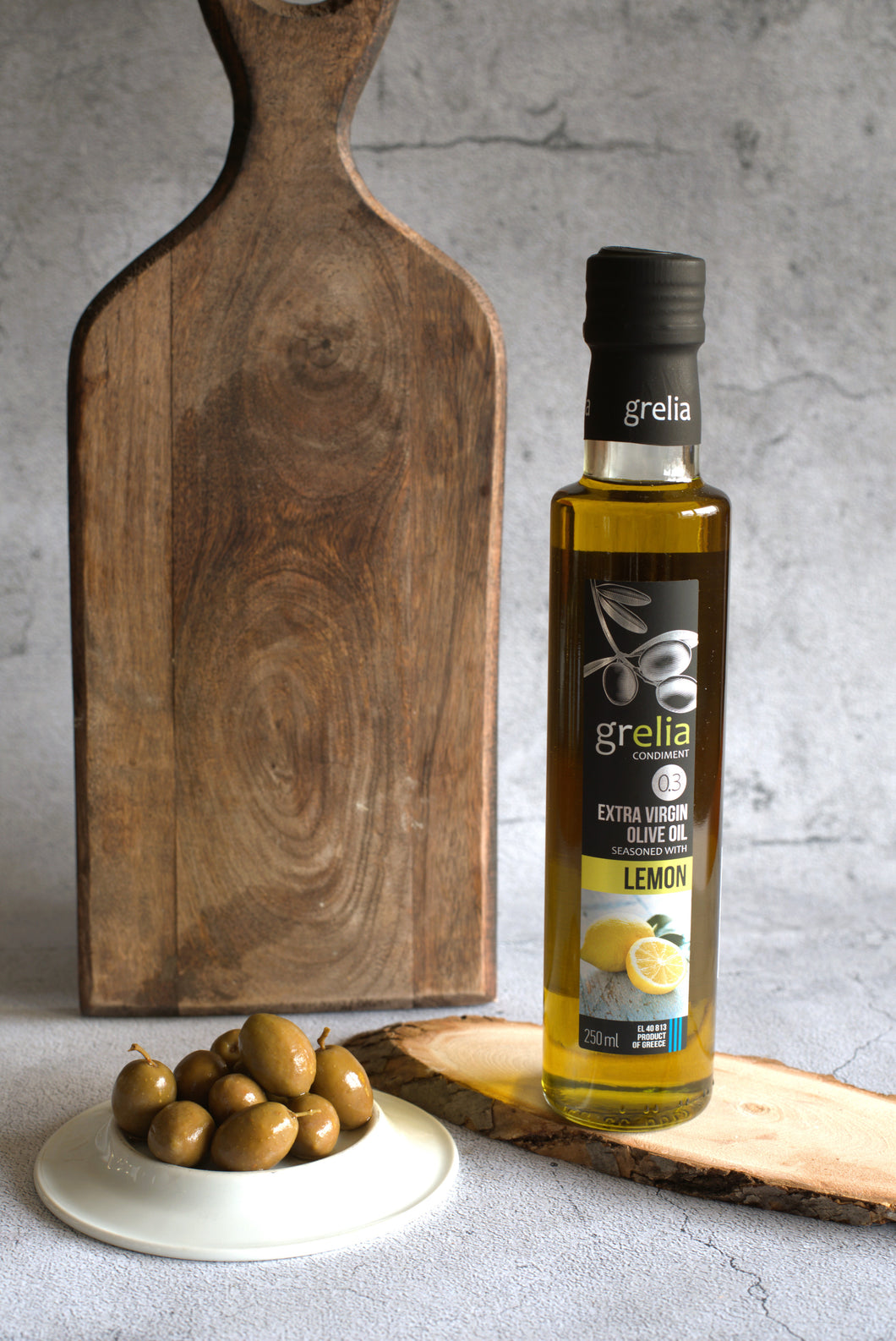 Huile d'olive extra vierge au citron (250ml)