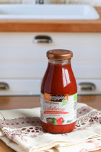 Charger l&#39;image dans la galerie, Sauce tomate cerise prête à l&#39;emploi à la Calabrese BIO (250g)
