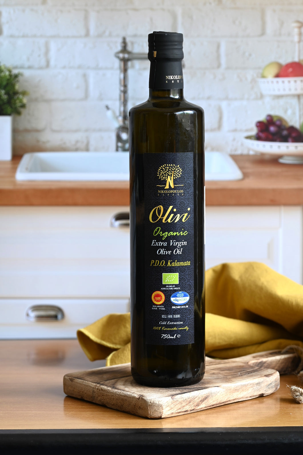 Huile d'olive extra vierge BIO Olivi (750ml)