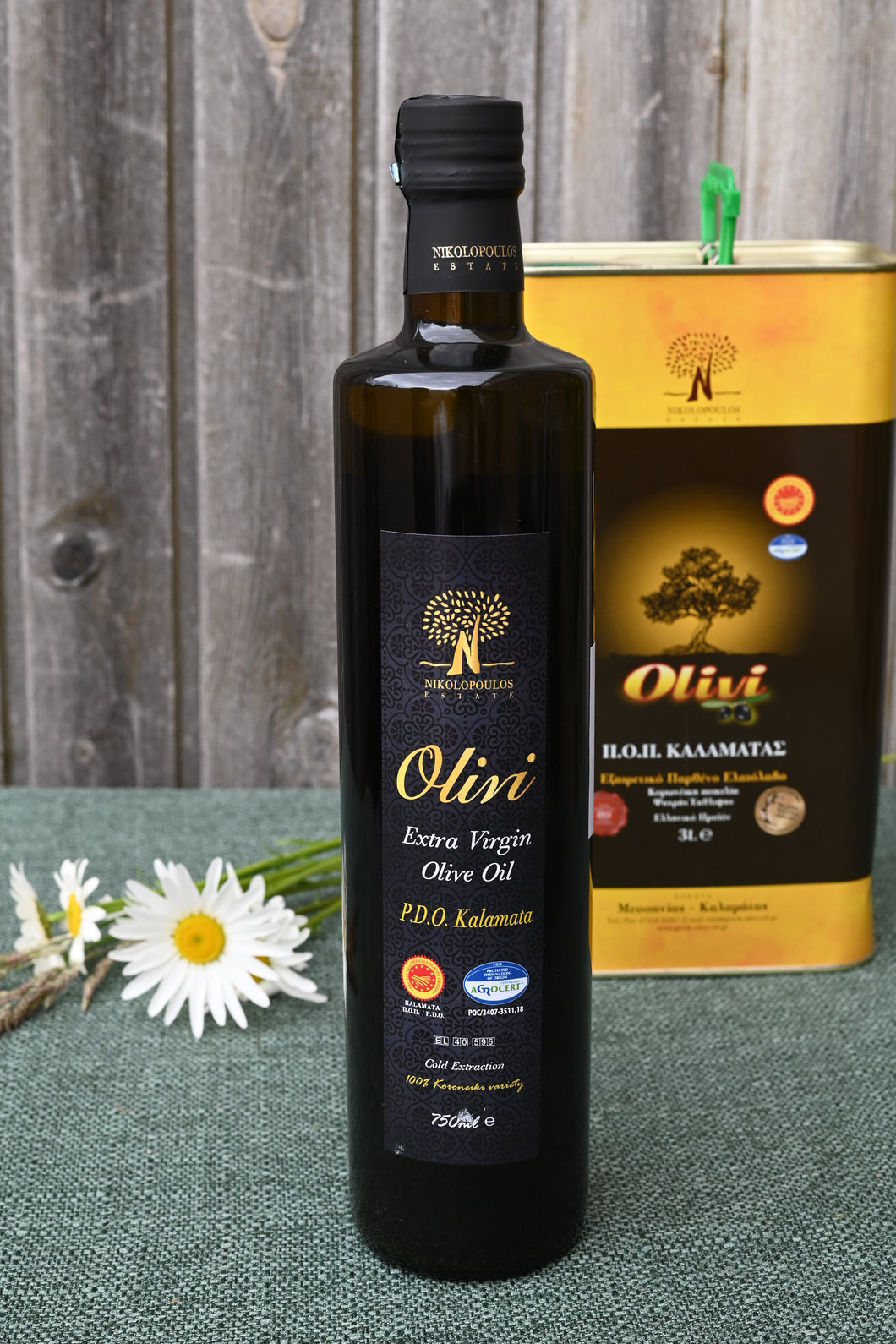 Huile d'olive extra vierge Olivi (75cl)(3Lt)