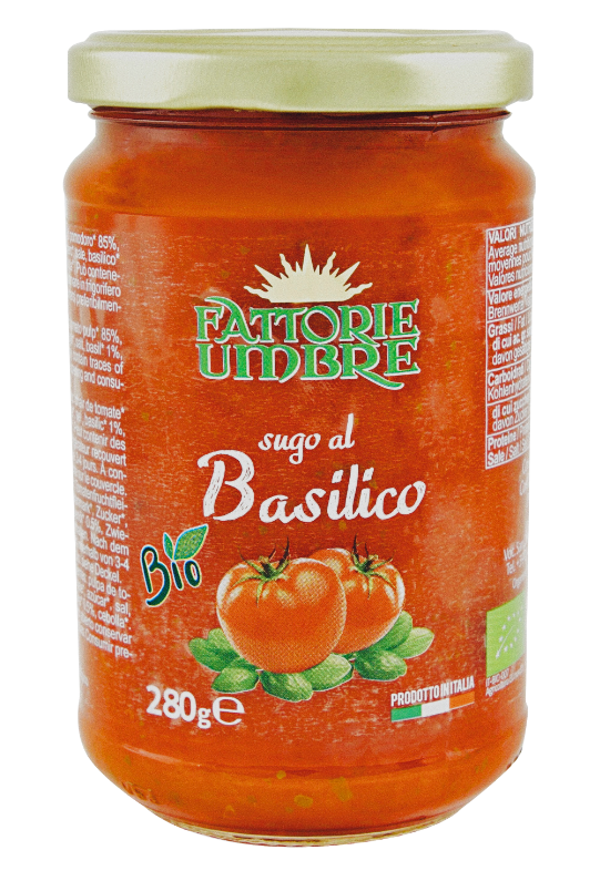 Sauce basilic BIO F.Umbre (280g)