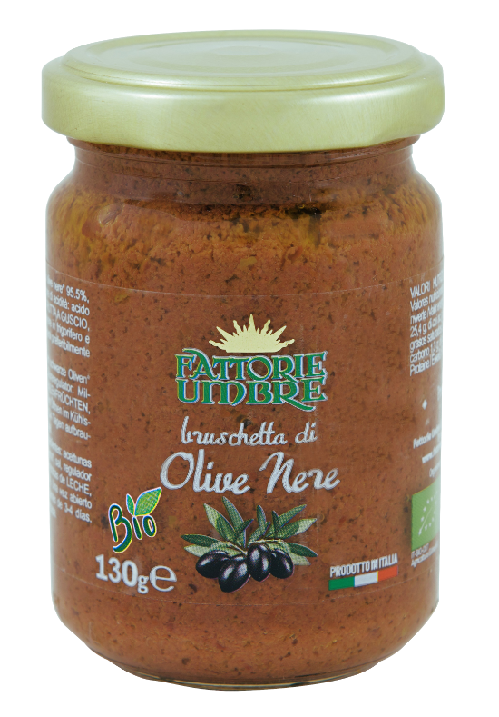 Bruschetta d'olives noires BIO F.U(130g)