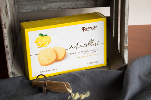 PERROTTA - Biscuits aux citrons (180g) - Les produits du soleil