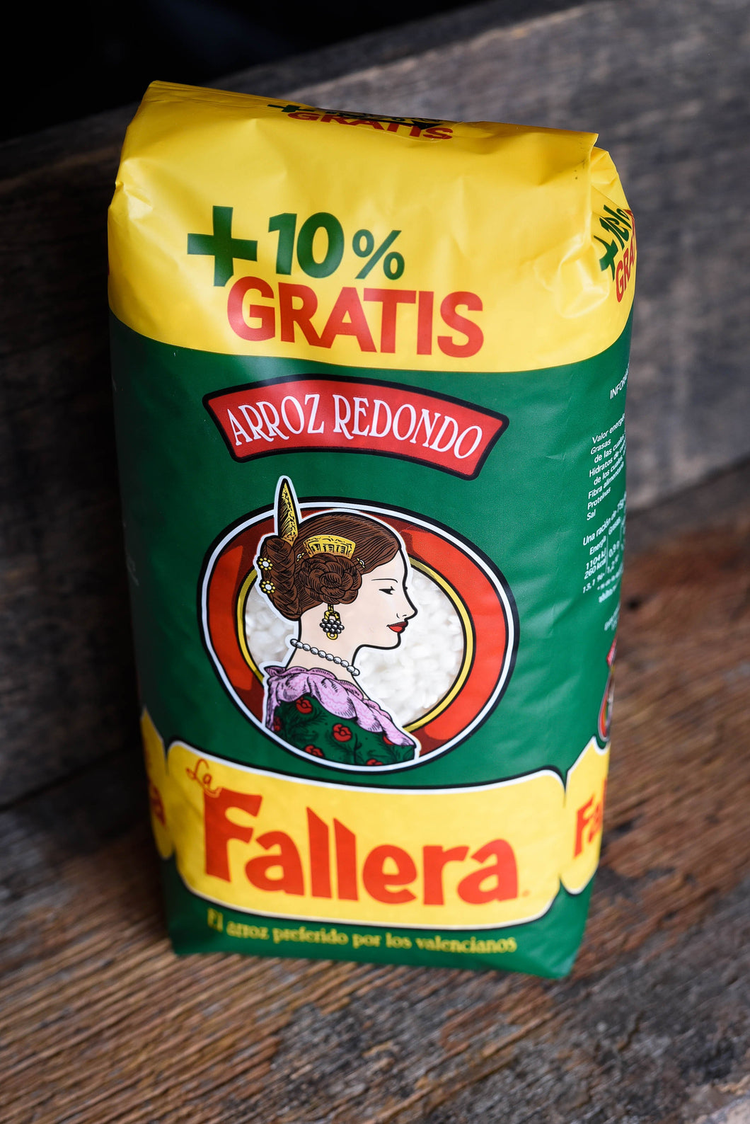 LA FALLERA - Riz rond d'appellation d'origine Valencia (1,1kg) - Les produits du soleil
