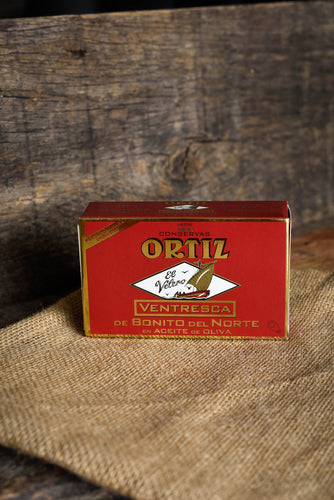 ORTIZ - Thon blanc ventresca Germon à l'huile d'olive (110g) - Les produits du soleil
