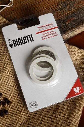 BIALETTI - Joint et filtre (Moka Express et Mini Express 1/2 tasses) - Les produits du soleil