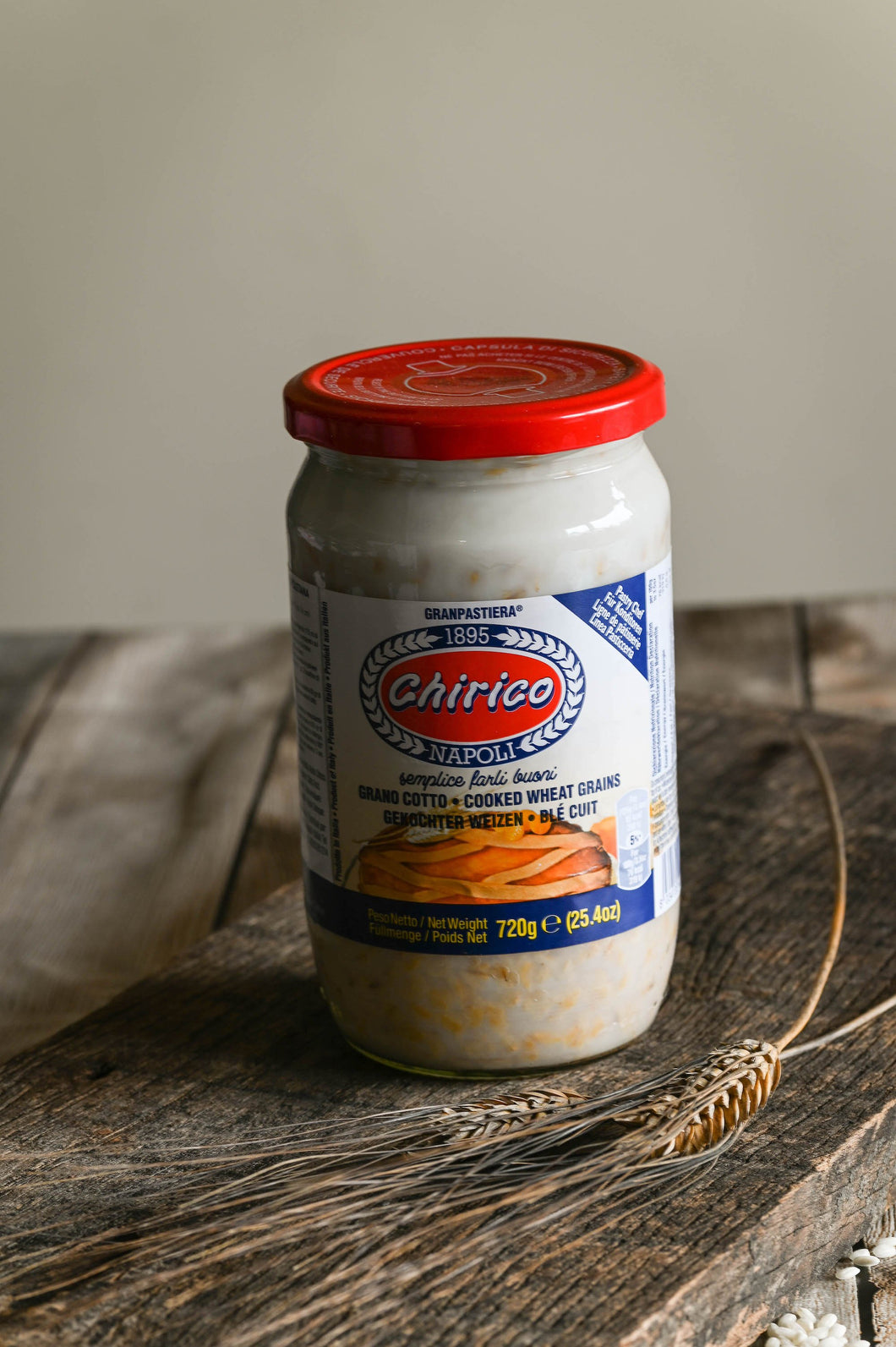 CHIRICO - Grano Cotto (blé cuit) (720g) - Les produits du soleil