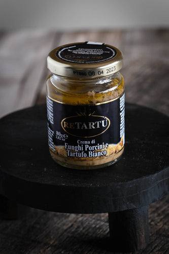 RETARTU - Crème de cèpes et truffe blanche (80g) - Les produits du soleil