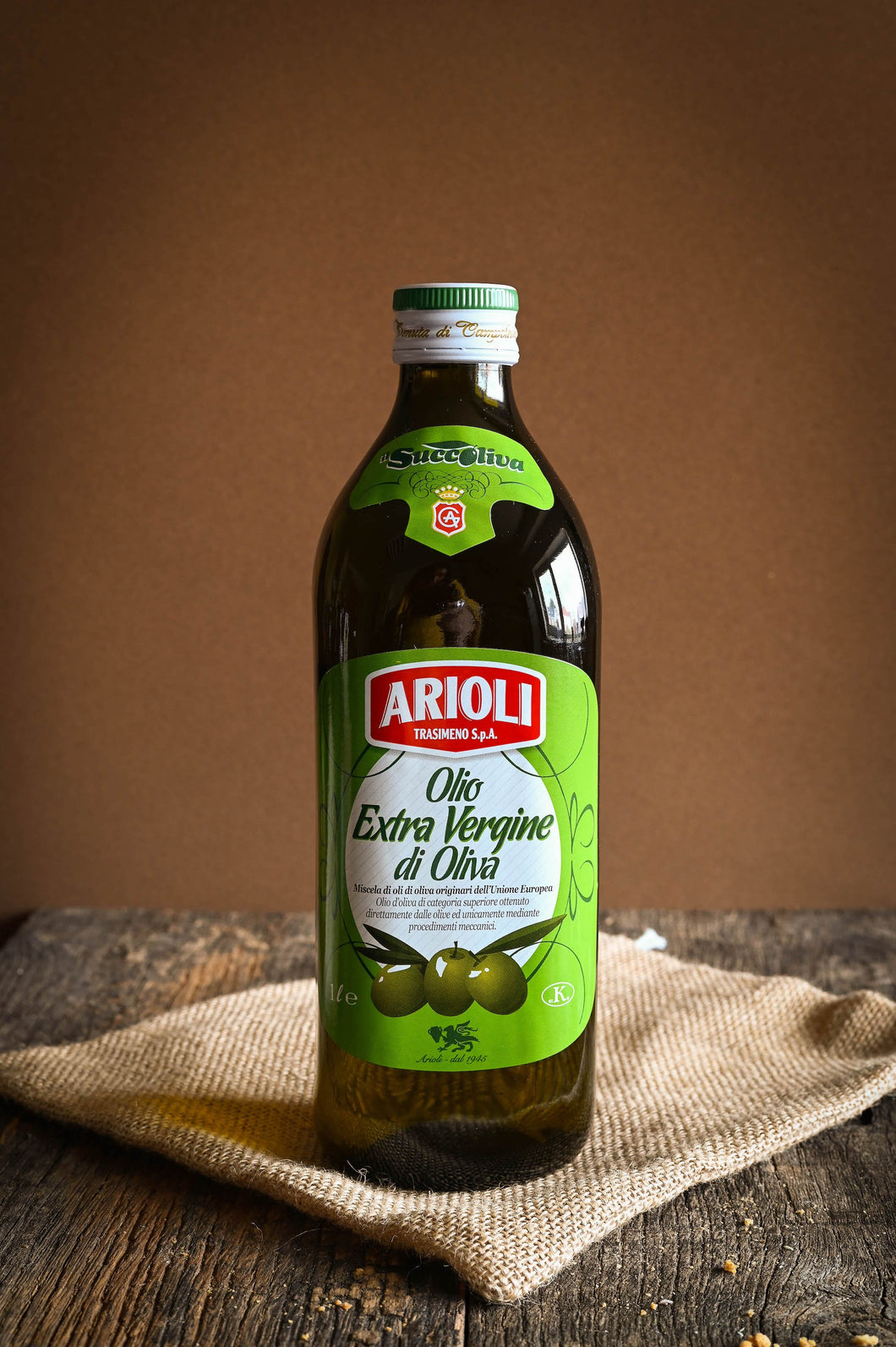 ARIOLI - Huile d'olive extra vierge (1l) - Les produits du soleil