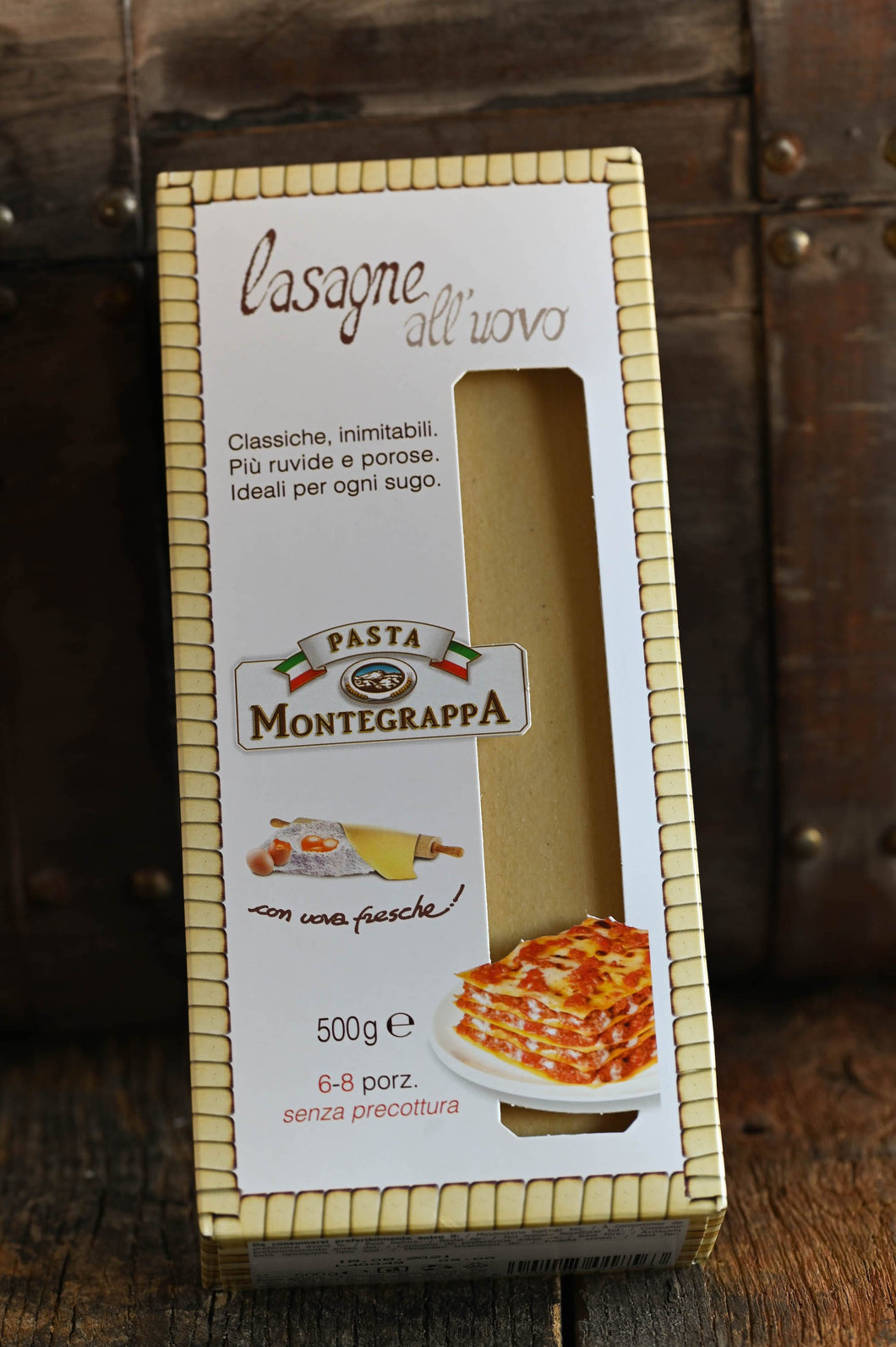 MONTEGRAPPA - Lasagne aux oeufs (500gr) - Les produits du soleil
