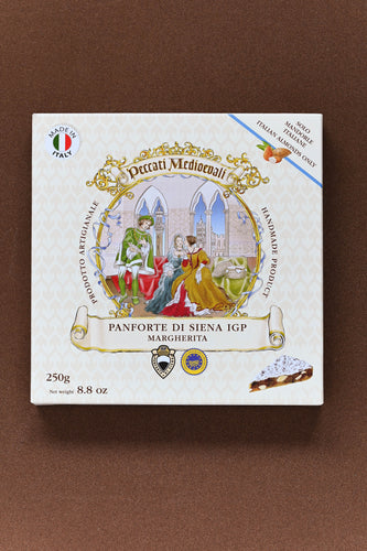 PECCATI MEDIOEVALI - Panforte de Sienne Margherita IGP (250g) - Les produits du soleil