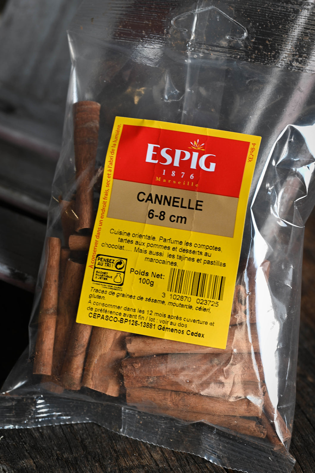 Cannelle 6-8 cm (100g)