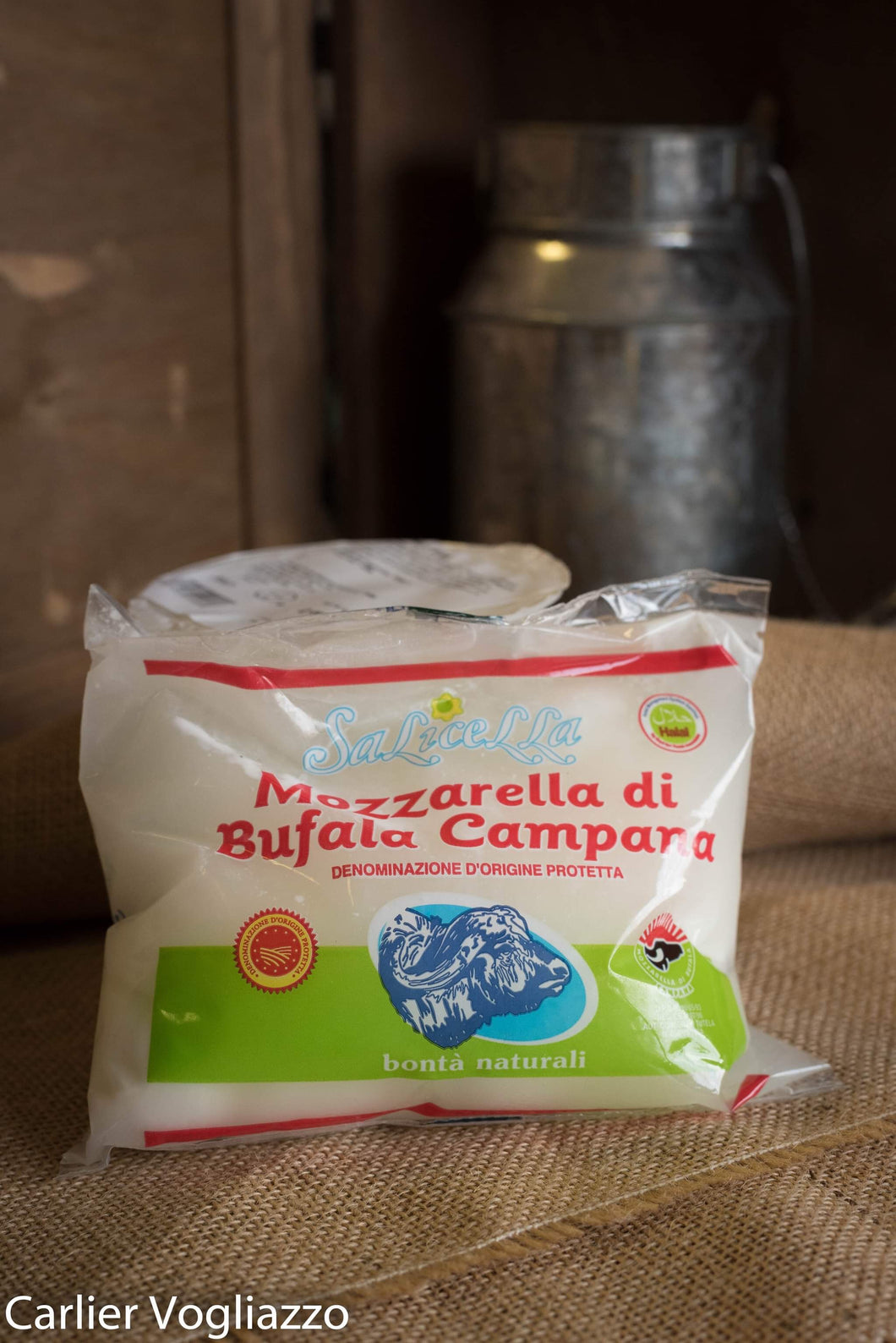 Mozzarella di Bufala en tresse AOP (250g)