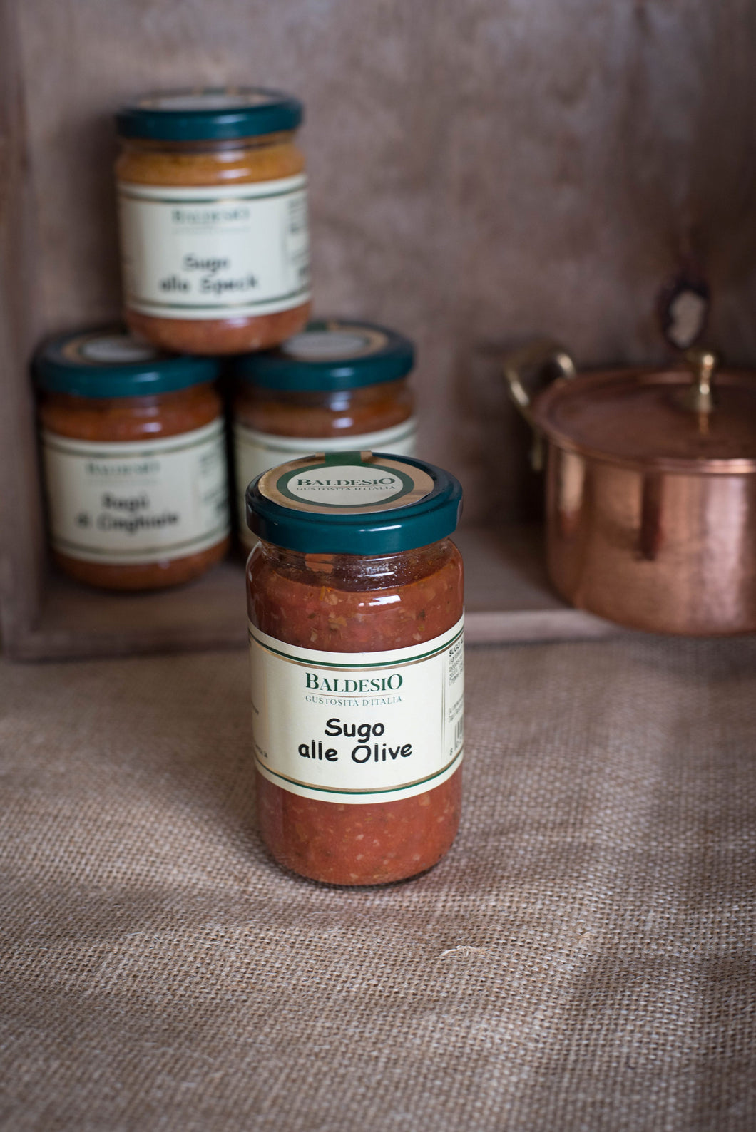 Sauce tomate aux olives  (180g)